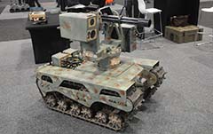 Cyborg Dynamics Engineering Warfighter Combat Unmanned Ground System 